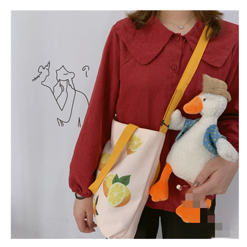 Avocado cute canvas bag