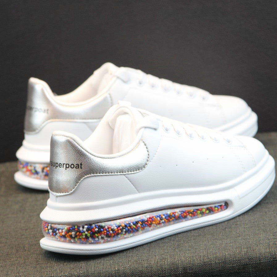 Cushion White Shoes Autumn Couple Casual Sports Shoes