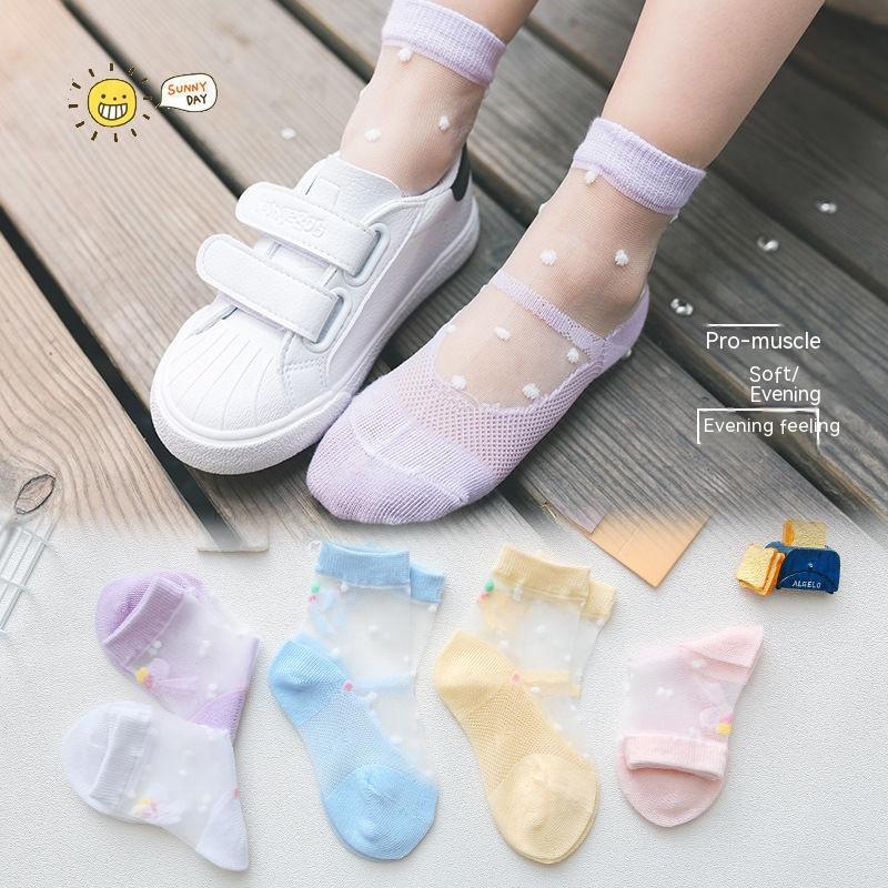 Summer Thin Breathable Ankle Transparent Stockings
