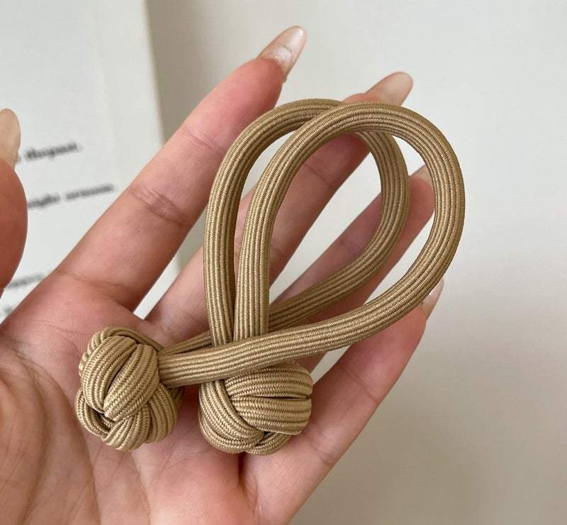 Girls' High-end Hair Band With Rubber Band