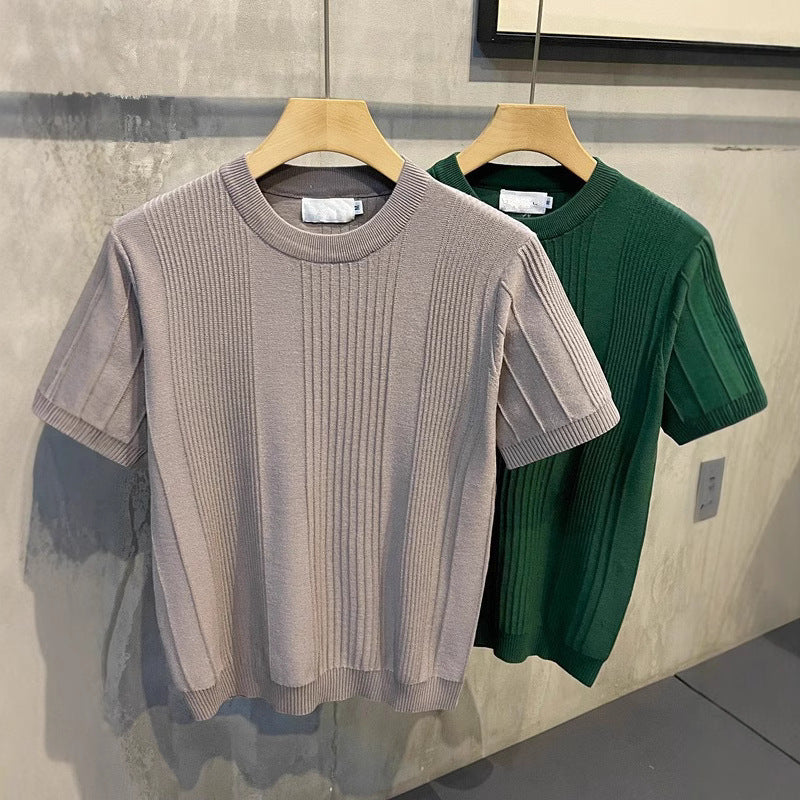 Kortærmet T-shirt Tynd Issilke Halværmet Trøje