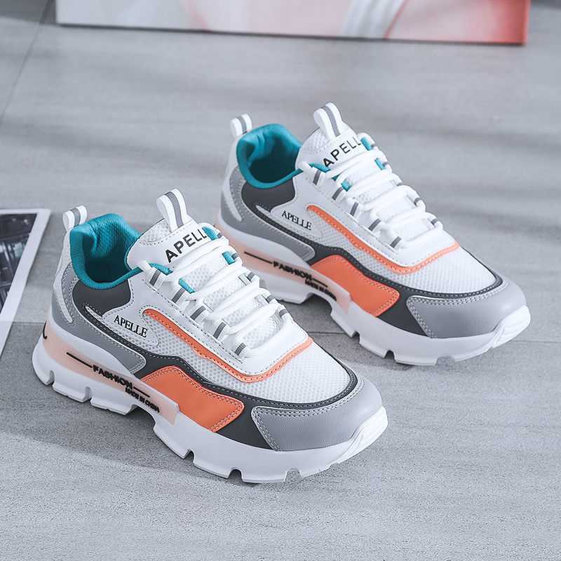 Korean Style All-match Ins Thick-soled Casual Shoes For Female Students