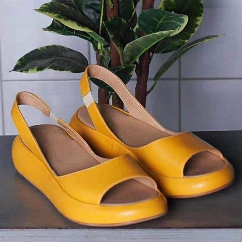 Women's shoes with elastic band