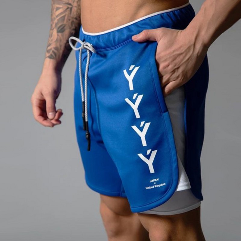 Quick-drying double layer shorts