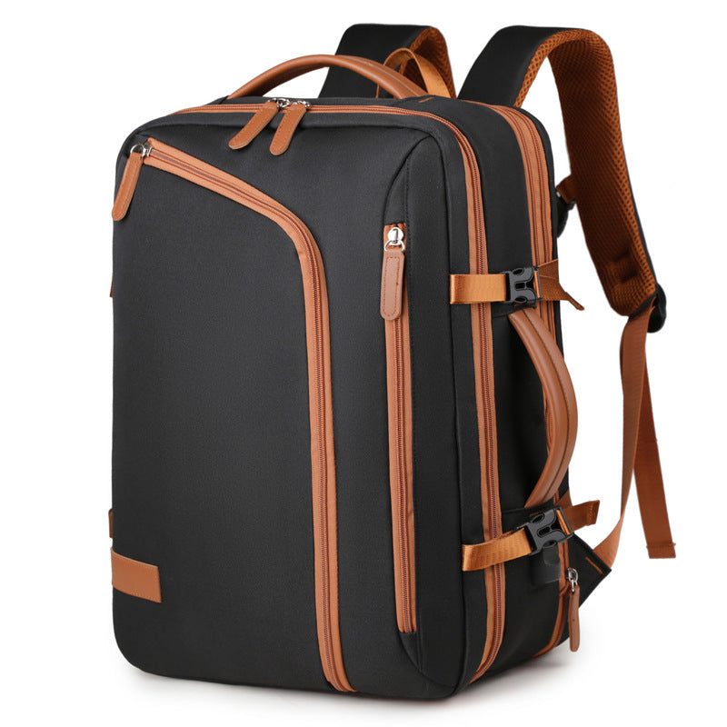Female Vacuum Compression Large-capacity Backpack