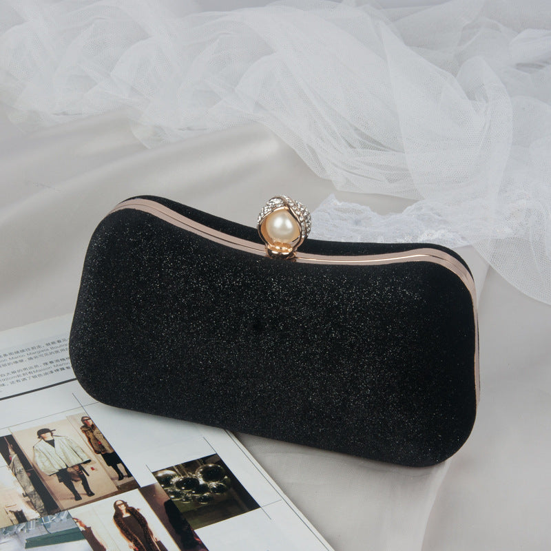 Velvet hot vintage lady handbag