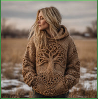 AutumnWinter 3D Digital-Print Hoodie
