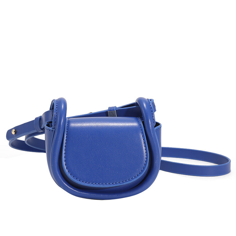 Women's New Textured One Shoulder Messenger Bag