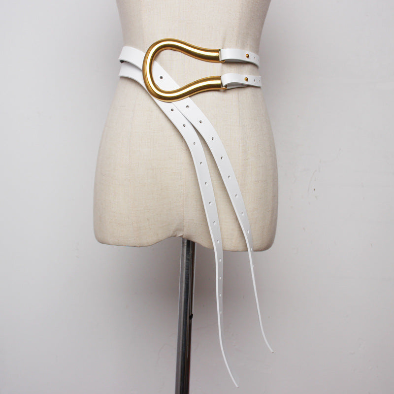 Women's Diagonal Belt Is Fashionable In Europe And America