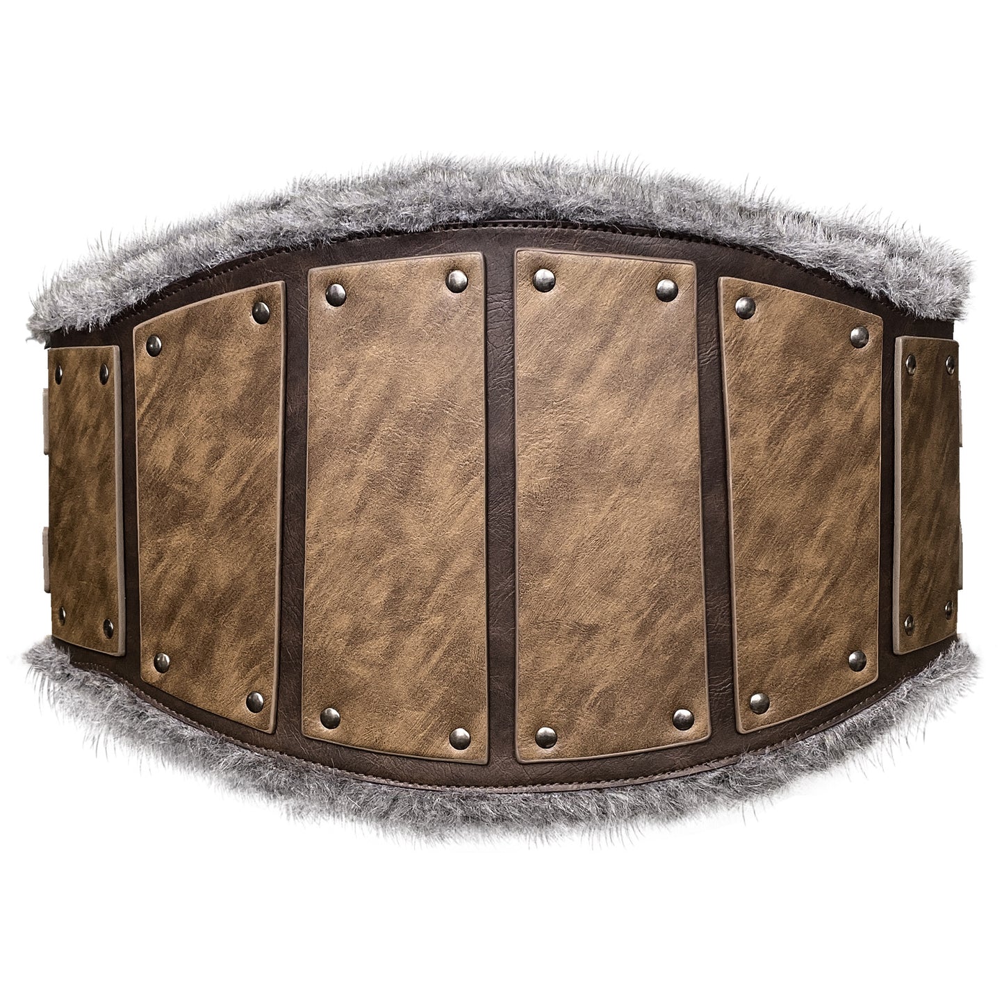 Medieval Frayed Leather Waist Seal Nordic Viking Style RETRO Tool