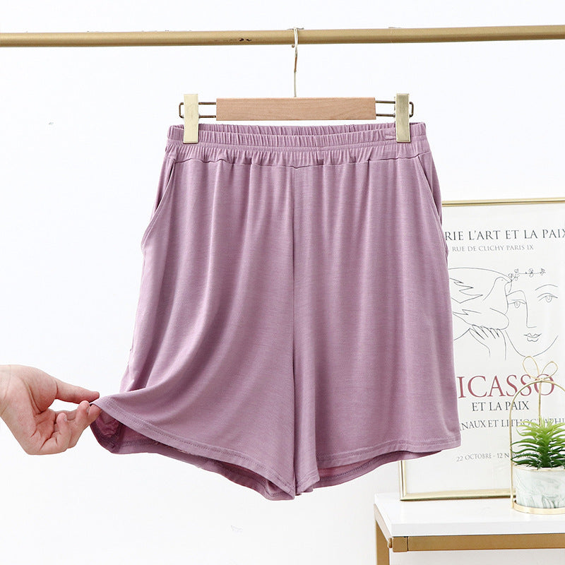Thin Home Loose Short Pyjama Trousers Outer Wear