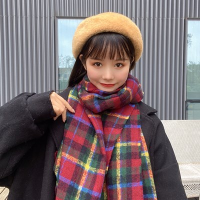 Women's Winter All-match Long Shawl