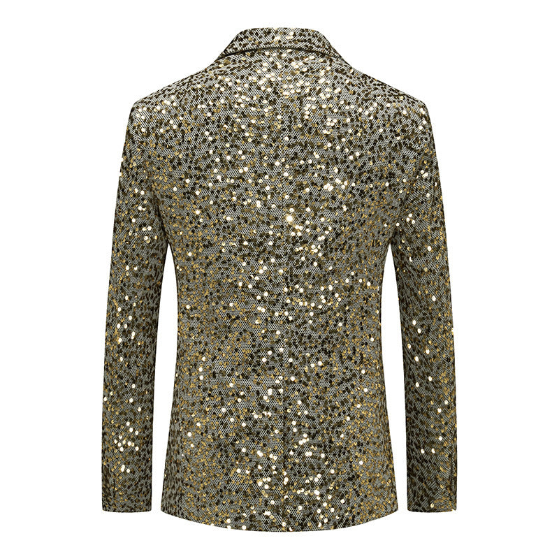 Men's Business Casual Single Suit Jacket