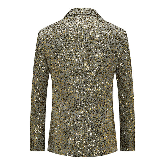 Men's Business Casual Single Suit Jacket