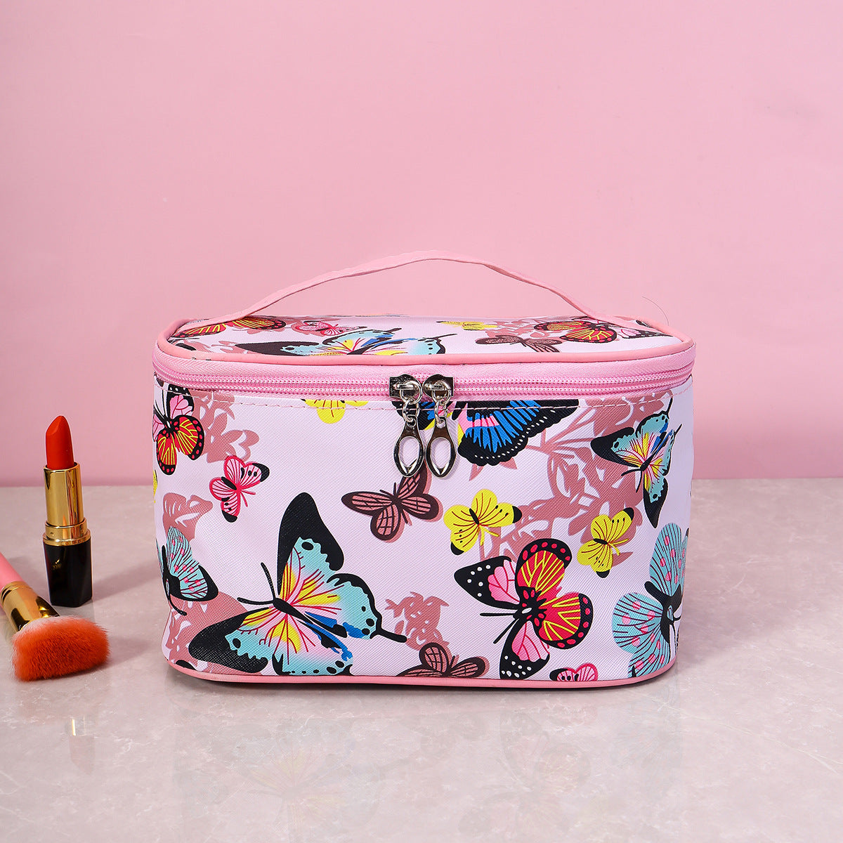 Portable Printing Refreshing Stylish Toiletry Bag