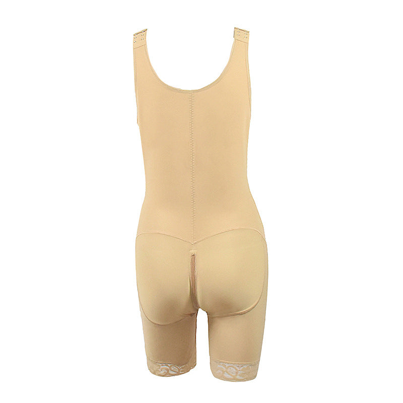 One Piece Zipper Shaping Pants