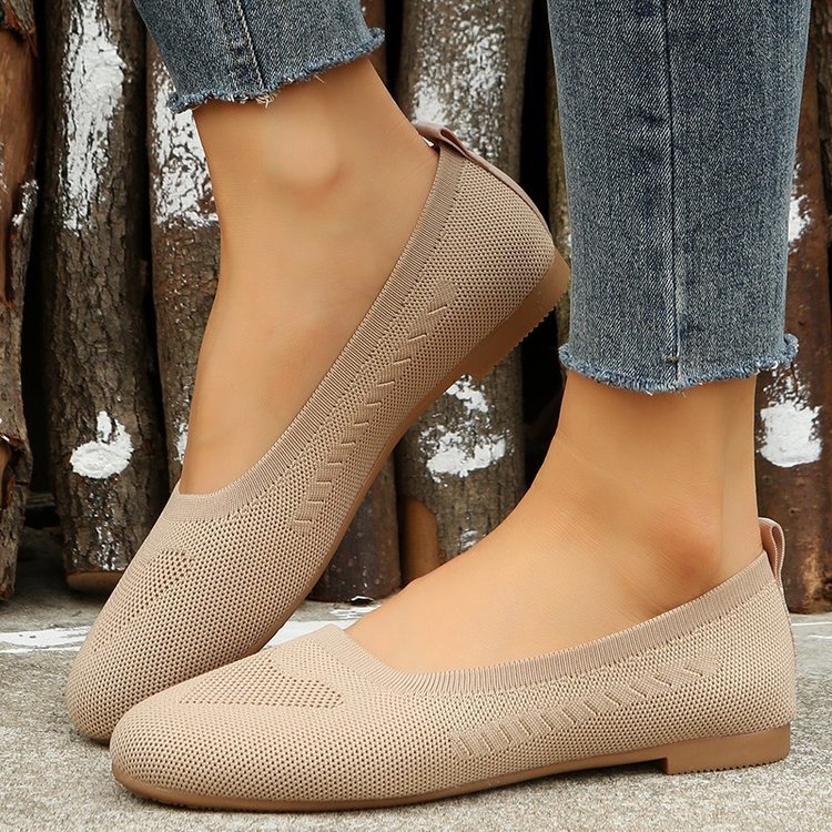 Low-cut Women's Comfortable Round Toe Flat Shoes