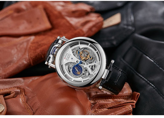 Hollow Bottom True Tourbillon Waterproof Automatic Machine