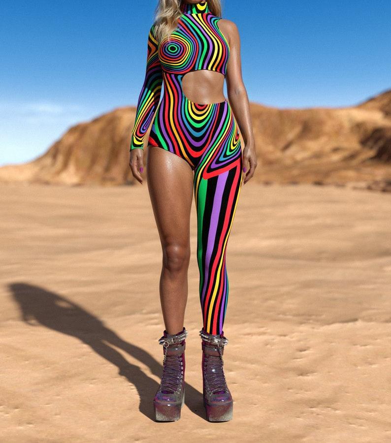 Halloween New Tights 3D Digital Printing One-piece Costume