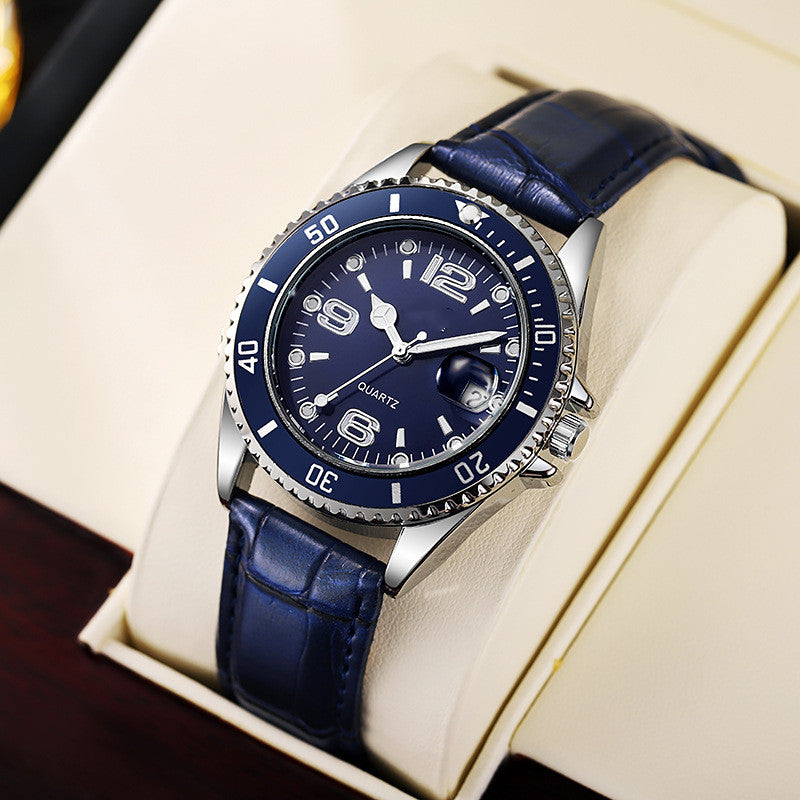 Fashion Simple Scale Quartz Watch For Men