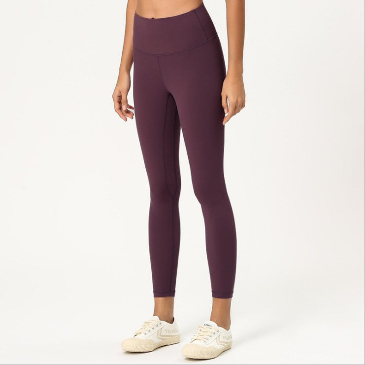 Double-sided Sanding Skin Nude Feel Yoga Pants
