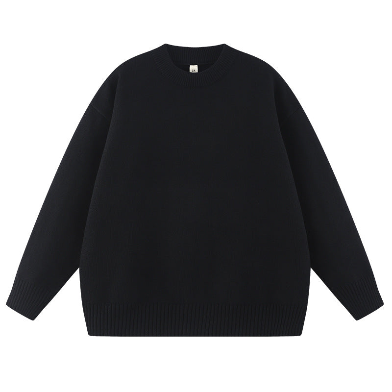 Women's Autumn And Winter Solid Color Loose Sweater