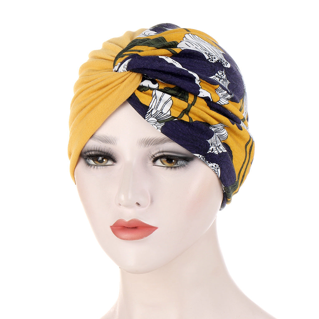 Snail Spiral Bandana Multicolor Small Hat