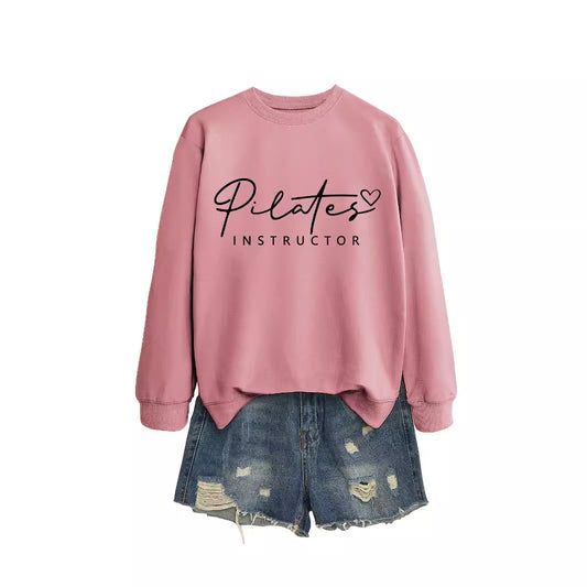 Rundhalset sweater Alsidig Behagelig Løs