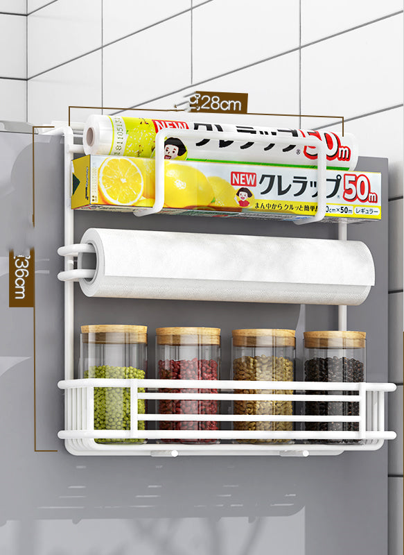 Refrigerator Shelf Side Storage Artifact Kitchen