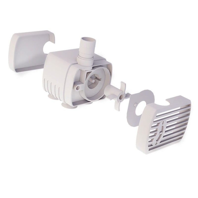 Pet Water Dispenser Water-proof Dry Burning Cat Fountain With Lights