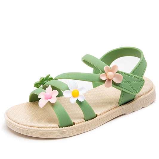 Girls' Sandals Summer New Children's Korean Fashion Soft