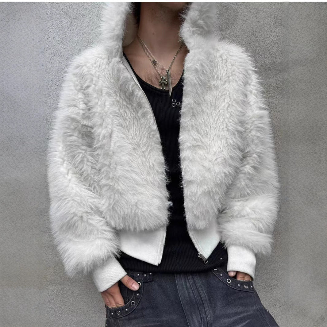 Men's Fashion Casual Double-sided Hooded Jacket