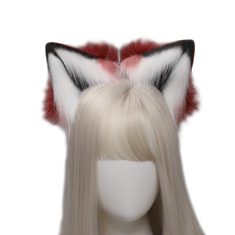 One Piece Dropshipping Handmade JK Headdress Lolita Headband Line Winder Fenille Cosplay Animal Ears Beast Tail Suit