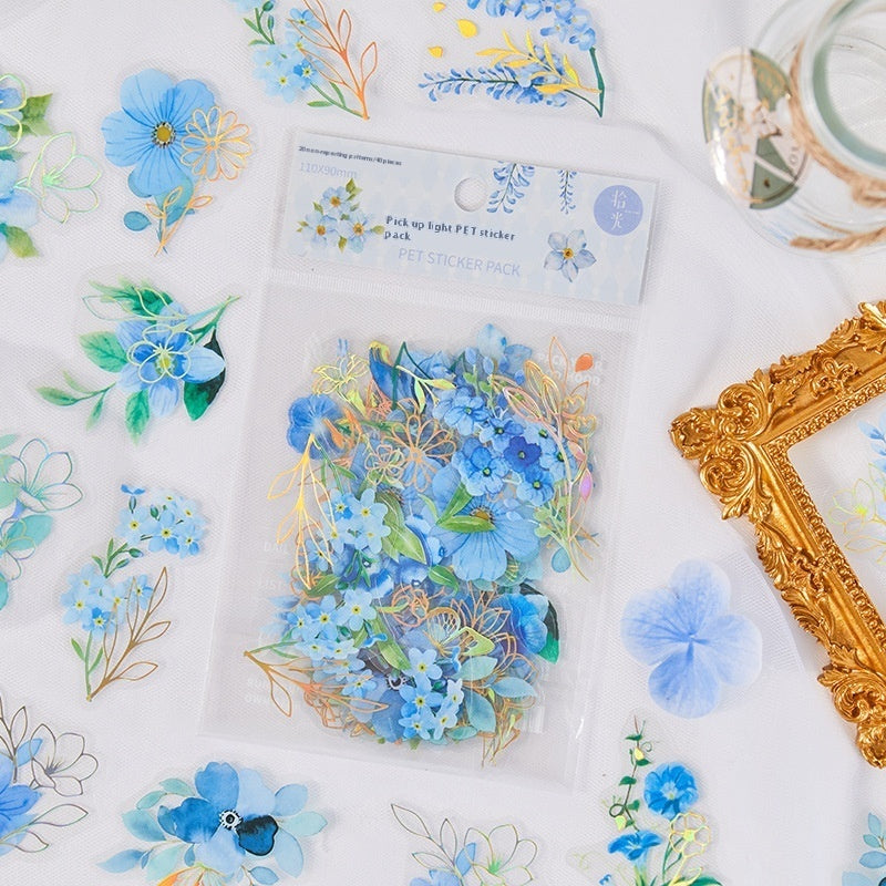 Plant Flowers Journal Decorative Source Material 40 Pieces