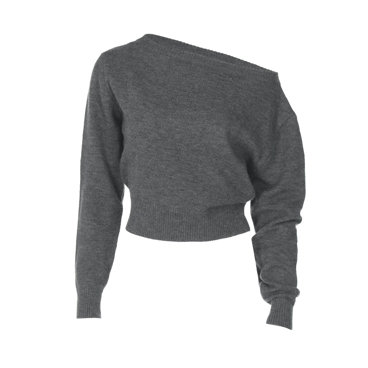 Dame Mode Enkel Elegant Slim-fit Langærmet Top