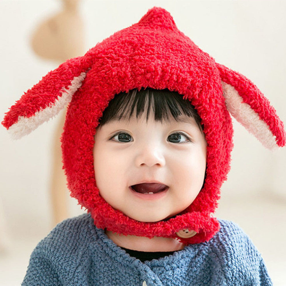 Baby's Plush Warm Ear Protection Hat