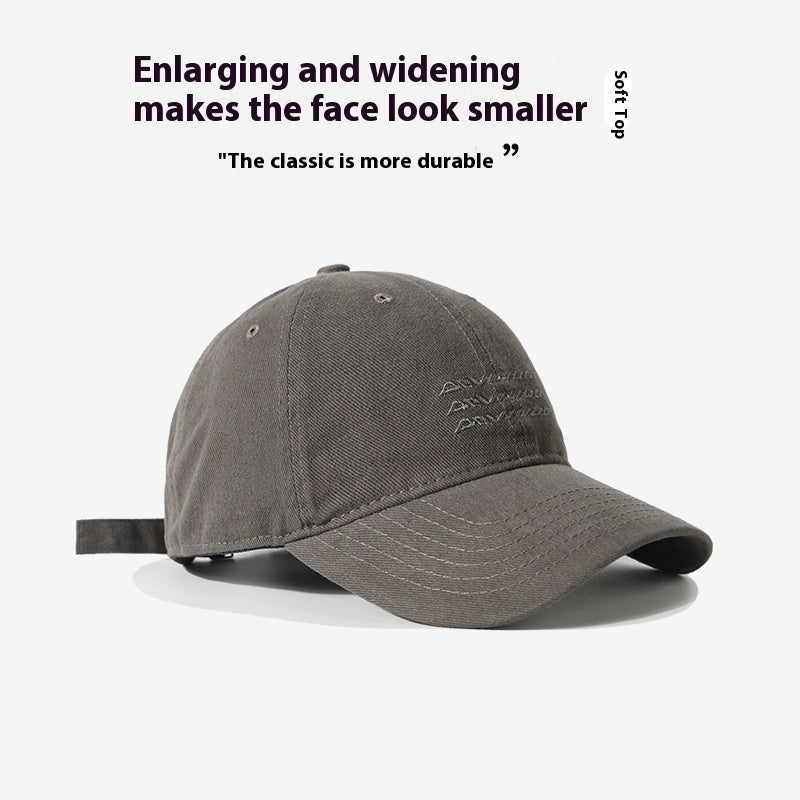 Retro Washed Brushed Sun-proof Peaked Cap
