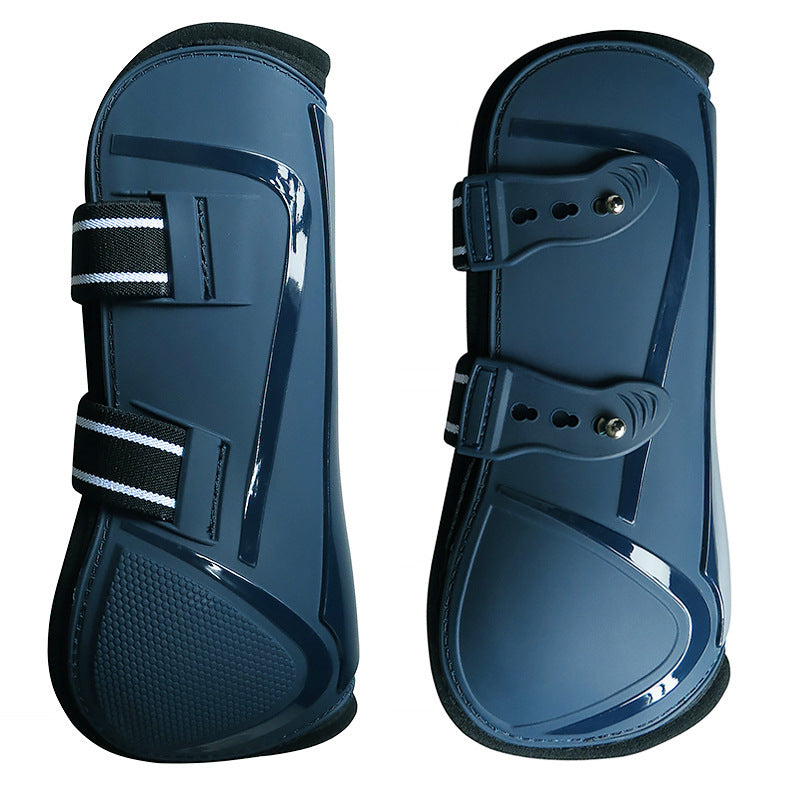 Color PU Hard Shell Barrier Horse Leg Guard