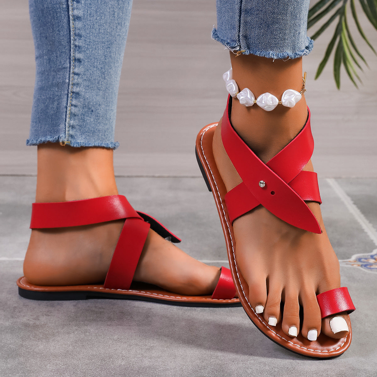 Multi-color European-size Beach Sandals