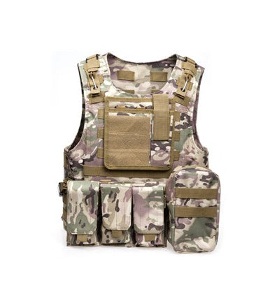 Outdoor sports amphibious tactical vest Ma Bing combat carabiner multi-function special heart Tactical equipment