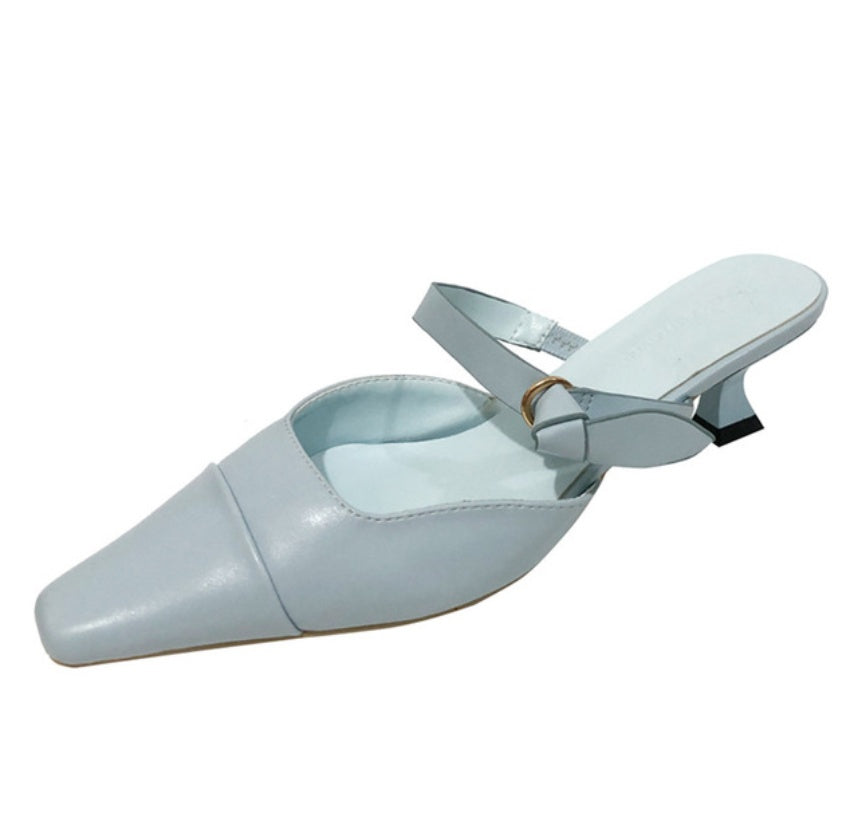 Low heel strap casual sandals and slippers