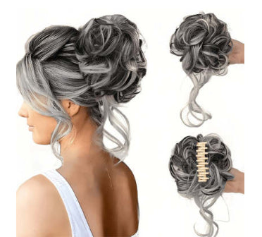 Ponytail Wig Female Short Hair Grip High Ponytail Natural & Fluffy Simulation