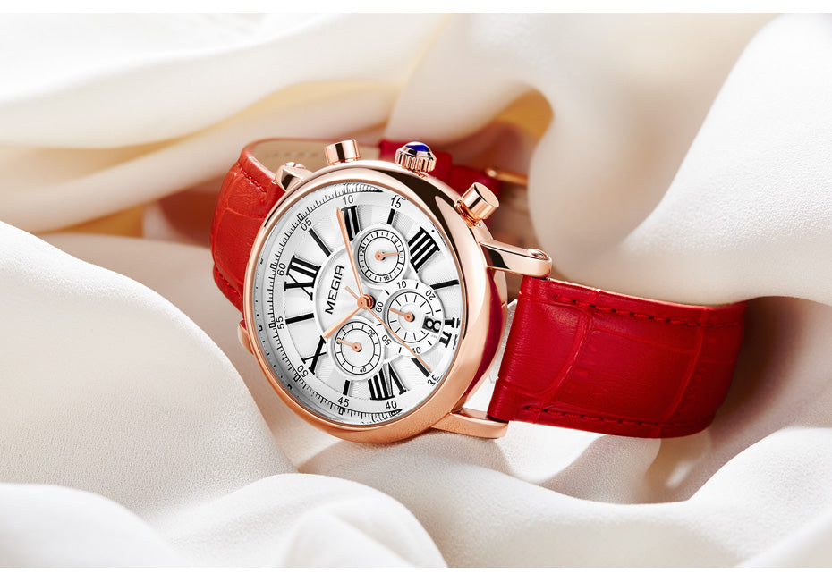 Multifunctional Chrono Women's Watch