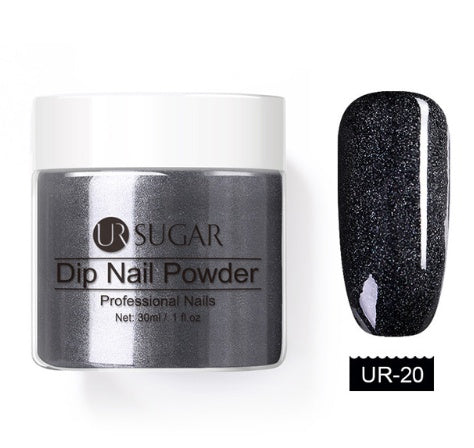 UR nail infusion powder fransk neglepudder glitter neglegødning fugtgivende pudder dyppepulver