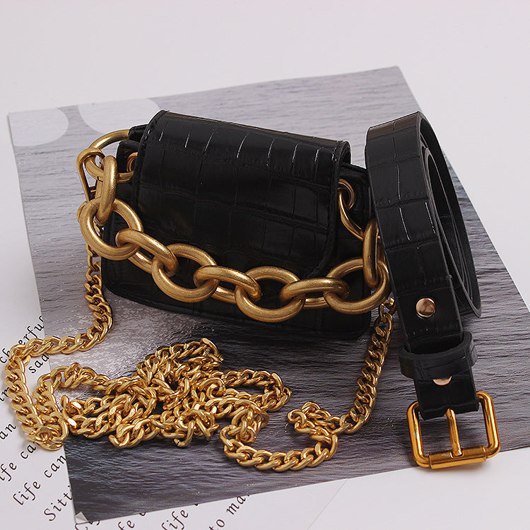 Versatile not monotonous small waist bag