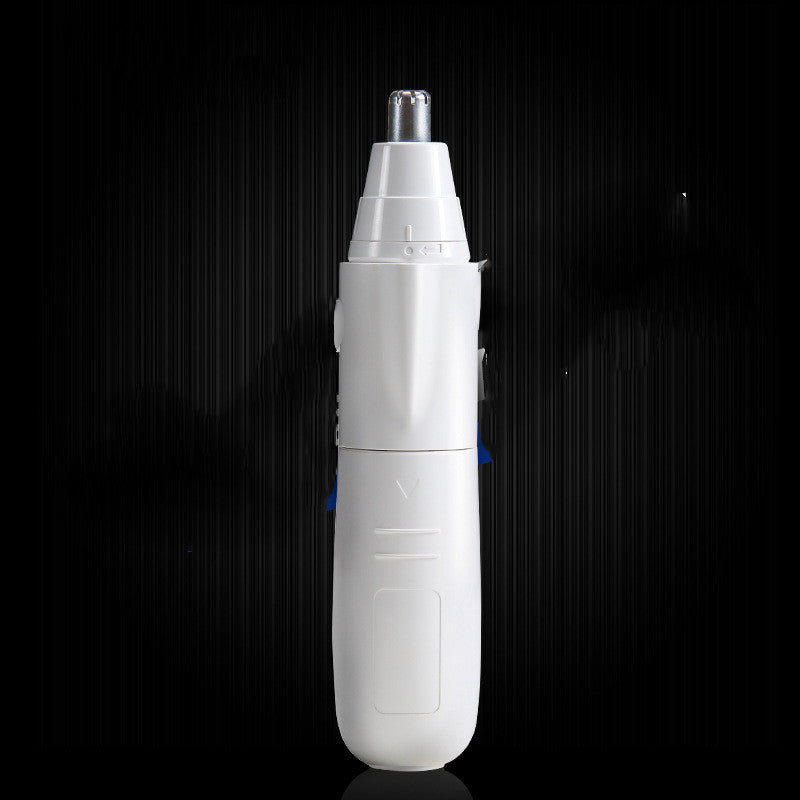 Portable electric nose hair trimmer