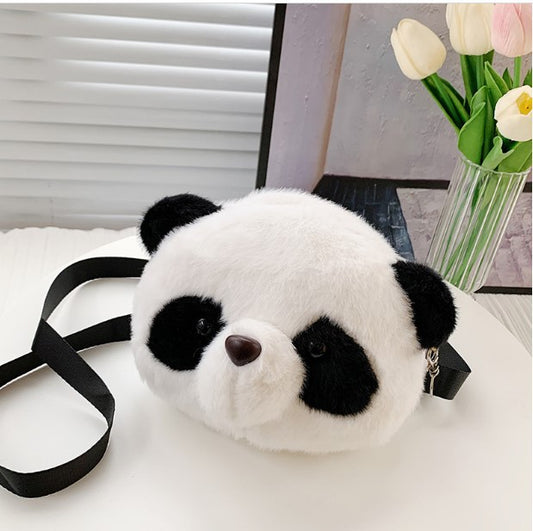 Panda Rygsæk Dukketelefon Skuldertaske Plyslegetøj