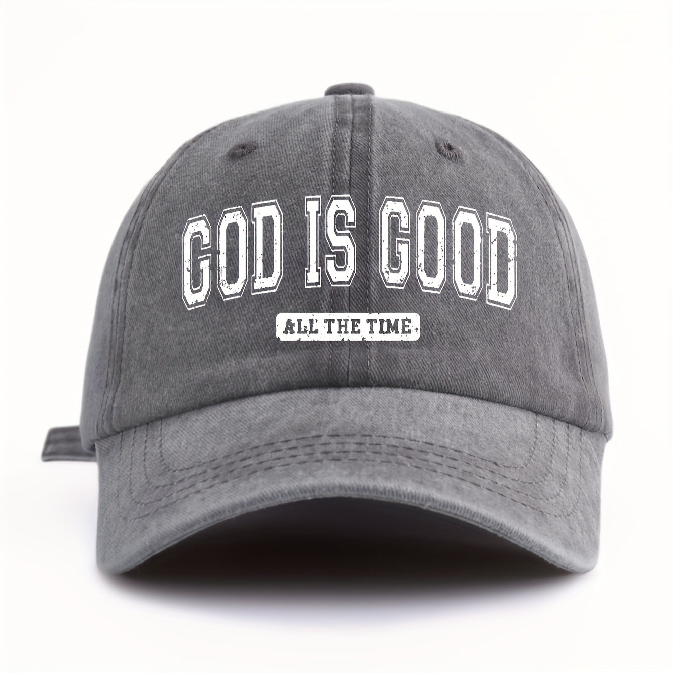 Water-washed Cotton Printed Hat With A Vintage Worn-in Look