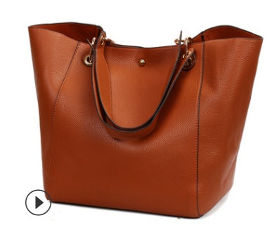 Wholesale Europe and America women's bag new retro ladies bucket handbag fashion Amazon big explosion models mother package
