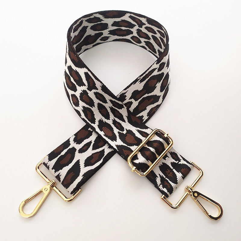 Wide Shoulder Strap Accessory Embroidery